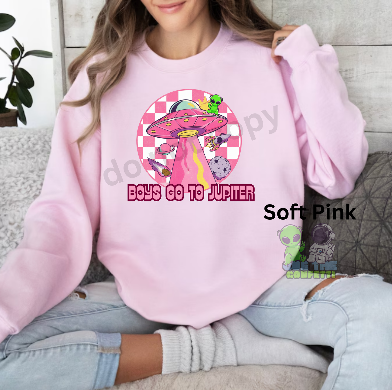 Boys Go To Jupiter Pullover