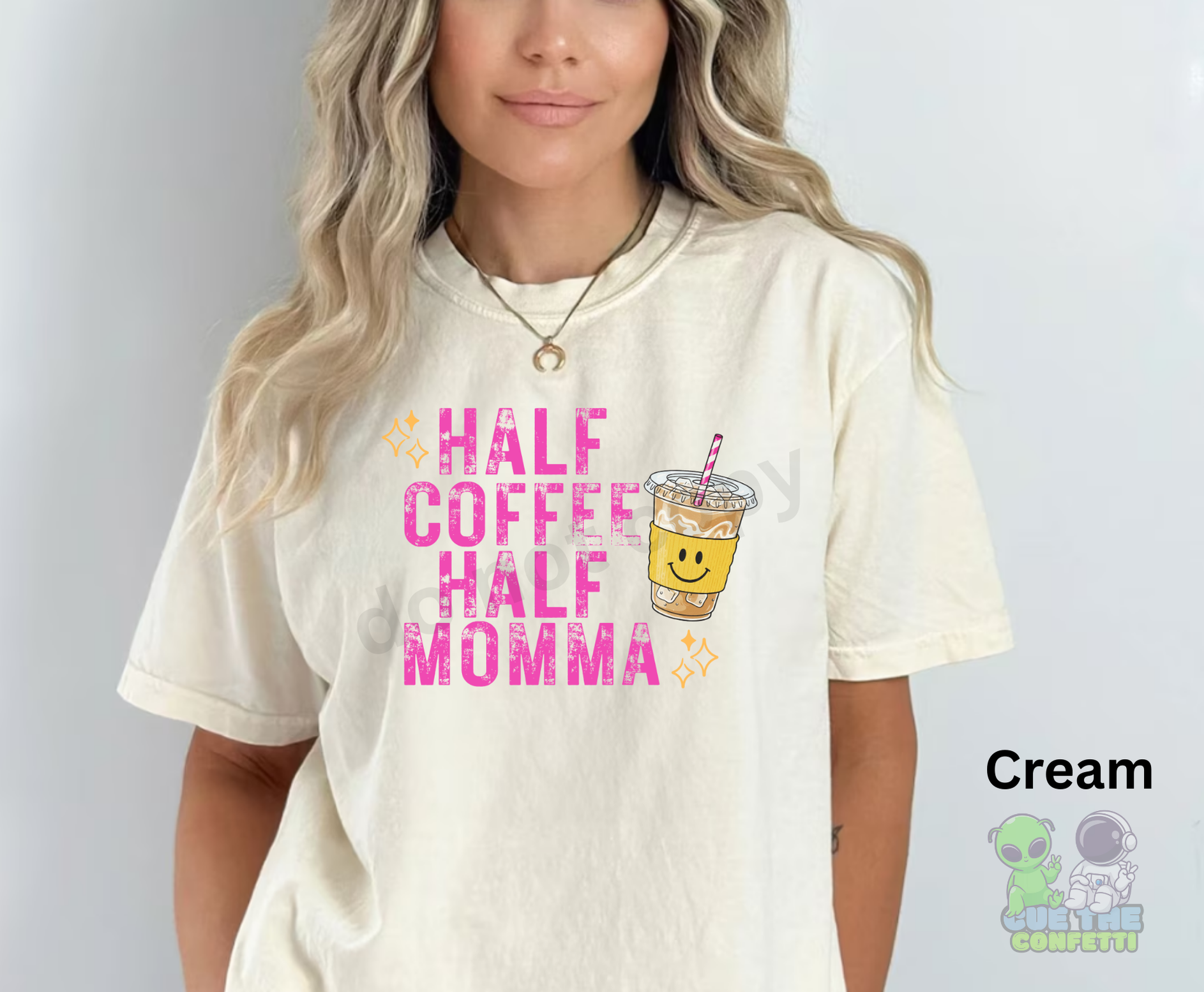 Half Coffee, Half Momma T-Shirt