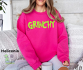 GRINCHY Glitter Pullover